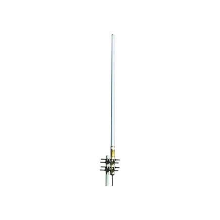 Antena Base TELEWAVE de Fibra de Vidrio, 405-440 MHz, 6 dB, Incluye mo