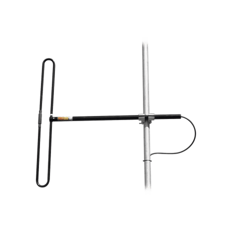 Antena Base Aerea de 1 Dipolo, 110-138 MHz, 1-2.5 dBd, 500 W, N Macho.