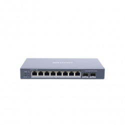 Switch Gigabit PoE / Administrable / 8 Puertos Gigabit PoE / 2 Puertos