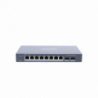 Switch Gigabit PoE / Administrable / 8 Puertos Gigabit PoE / 2 Puertos