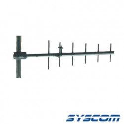 Antena Base UHF, Direccional de 6 elementos, Rango de Frecuencia 490 -