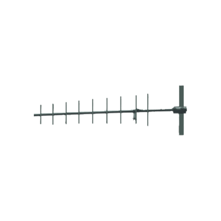 Antena Yagi Direccional de 450-470 MHz, 9 Elementos, 11 dB, 15 MHz, 30