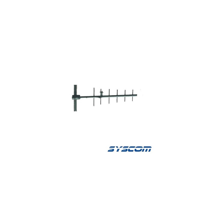 Antena base, direccional, rango de frecuencia 806 - 866 MHz