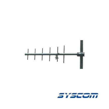Antena base UHF, direccional de 6 elementos, rango de frecuencia 450 -