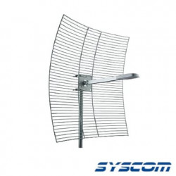 Antena Base Direccional, Rango de Frecuencia 2400 - 2483 MHz, 24 dBi d