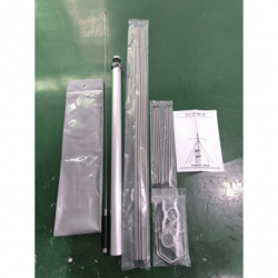 Antena Multibanda D130 / Rango de Recepción 25-1300 MHz / Transmisión