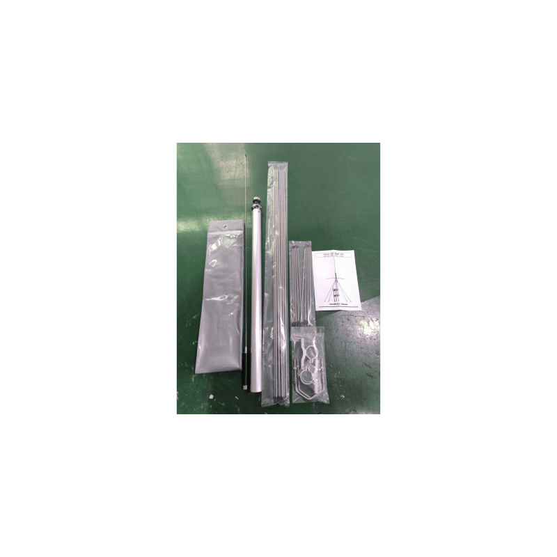 Antena Multibanda D130 / Rango de Recepción 25-1300 MHz / Transmisión