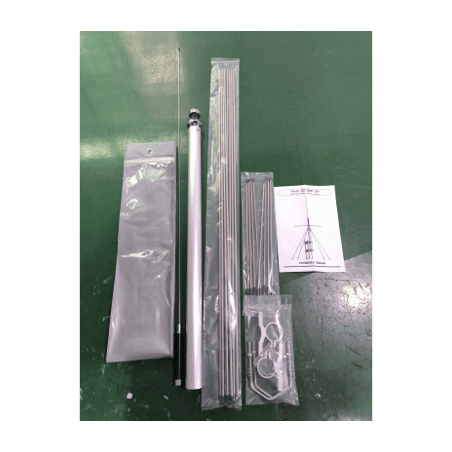 Antena Multibanda D130 / Rango de Recepción 25-1300 MHz / Transmisión
