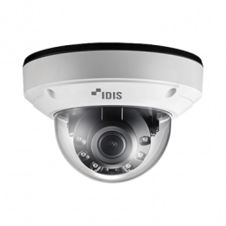 5MP IR DOME CAMERA /MOTORIZED LENS 2.7 - 13.5MM /  IDIS DEEP-LEARNING