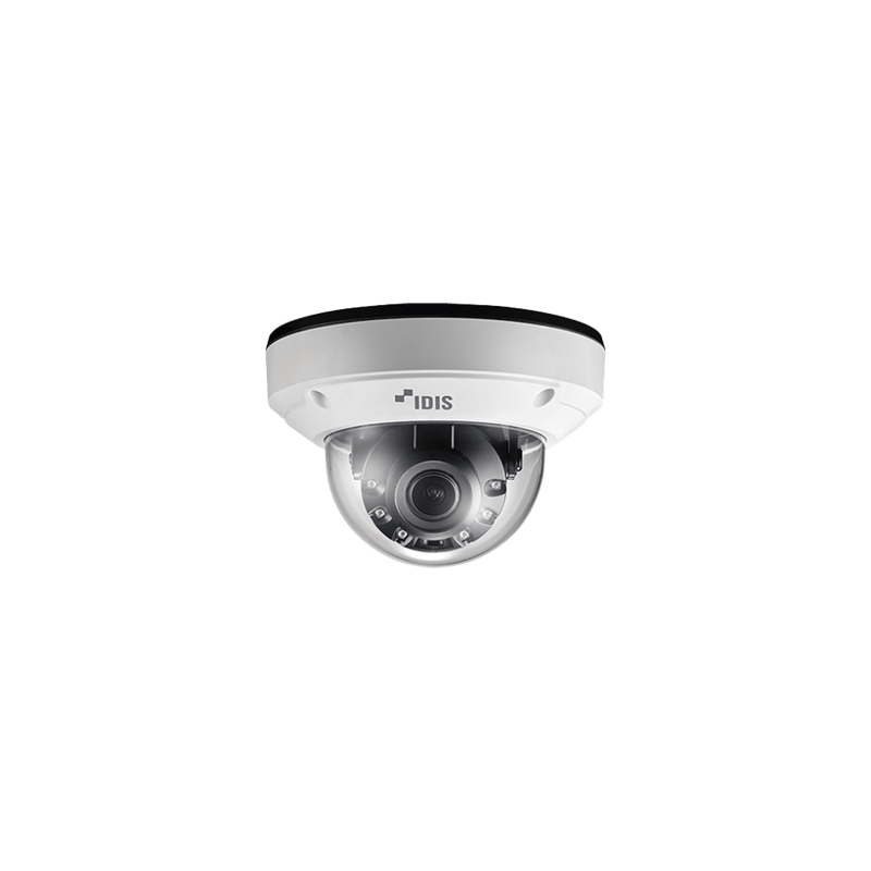 5MP IR DOME CAMERA /MOTORIZED LENS 2.7 - 13.5MM /  IDIS DEEP-LEARNING