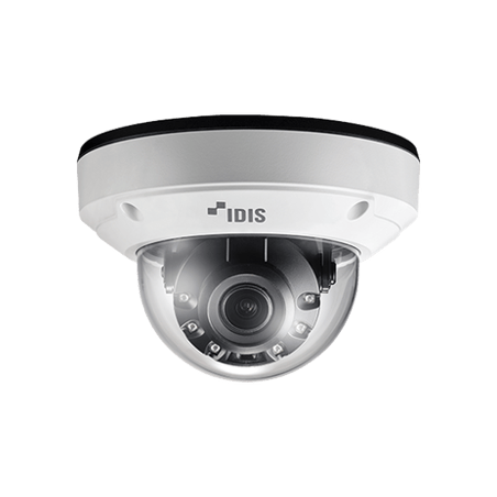 5MP IR DOME CAMERA /MOTORIZED LENS 2.7 - 13.5MM /  IDIS DEEP-LEARNING