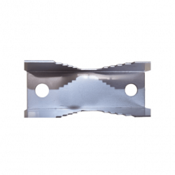 Placa de soporte para abrazadera en U para mástil. para uso en AT-130/