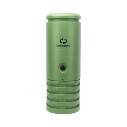 Pedestal para Cajas de Empalme de Fibra Óptica Cilíndrico Color Verde