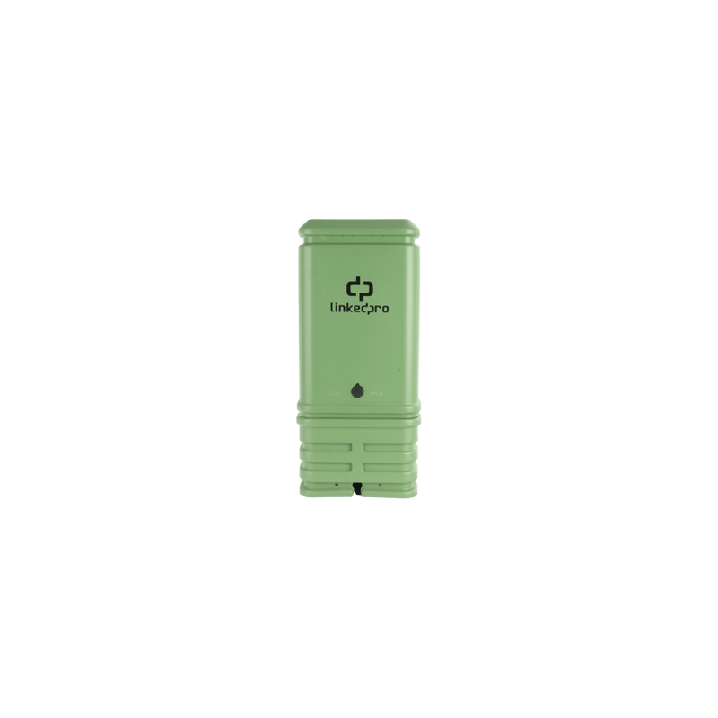 Pedestal para Cajas de Empalme de Fibra Óptica tipo Cubo Color Verde c