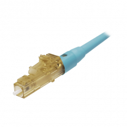 Conector de Fibra Óptica LC Simplex OptiCam, Multimodo 50/125 OM3/OM4,