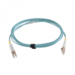 Jumper de Fibra Óptica Multimodo 50/125 XGLO OM4, LC-LC Duplex, OFNR,
