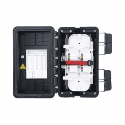 Caja de Distribución de Fibra Óptica, Hasta 96 Empalmes, Exterior IP65