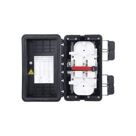 Caja de Distribución de Fibra Óptica, Hasta 96 Empalmes, Exterior IP65
