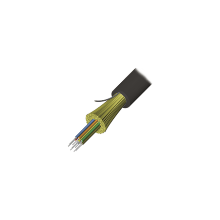 Cable de Fibra Óptica de 6 hilos, Interior/Exterior, Tight Buffer, No