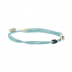 Jumper de Fibra Óptica Multimodo 50/125 XGLO OM3, LC-LC Duplex, OFNR,