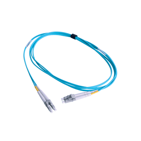 Jumper de Fibra Óptica Multimodo 50/125 OM3 XGLO, LC-LC Duplex, OFNR,