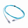 Jumper de Fibra Óptica Multimodo 50/125 OM3 XGLO, LC-LC Duplex, OFNR,