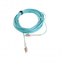 Jumper de Fibra Óptica Multimodo 50/125 XGLO OM3, LC-LC Duplex, OFNR,
