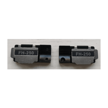 Par de Holders para fibra óptica 250 micras para Fusionadora LinkedPRO