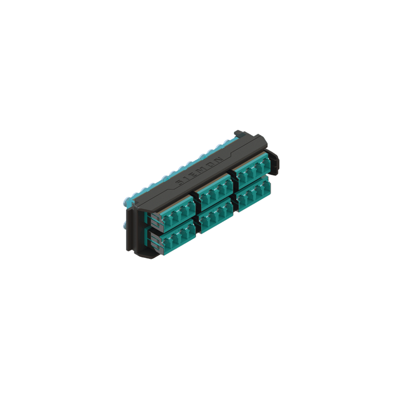 Placa Acopladora LightVerse, 12 Conectores Dúplex LC/UPC, Acepta hasta