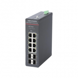 Switch Gigabit PoE / Industrial / Administrable / 4 Puertos Gigabit Po