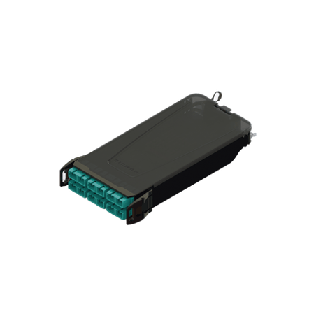 Cassette para empalme (Fusión) LightVerse, Hasta 12 fibras, Conectores