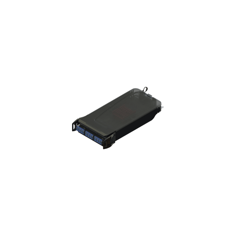 Cassette para empalme (Fusión) LightVerse, Hasta 12 fibras, Conectores