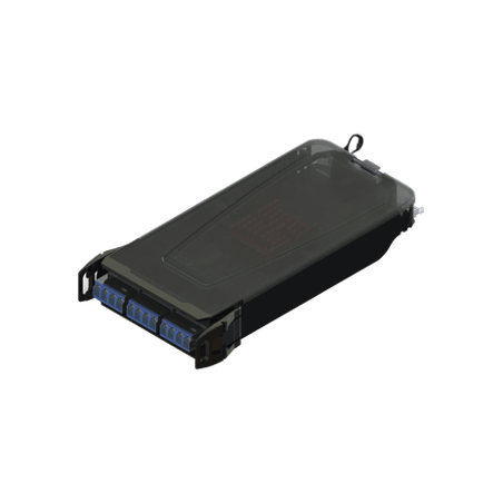 Cassette para empalme (Fusión) LightVerse, Hasta 12 fibras, Conectores