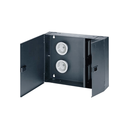 Caja de Conexión de Fibra Óptica, Para Montaje en Pared, Acepta 4 Plac