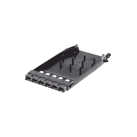 Cassette HD Flex Con 6 Adaptadores MPO Tipo A, Color Negro