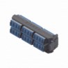 Placa Acopladora LightVerse, 12 Conectores Dúplex LC/UPC Shuttered, Ac