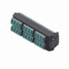 Placa Acopladora LightVerse, 12 Conectores Dúplex LC/UPC Shuttered, Ac