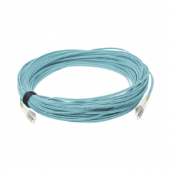 Jumper de Fibra Óptica Multimodo 50/125 XGLO OM3, LC-LC Duplex, OFNR,