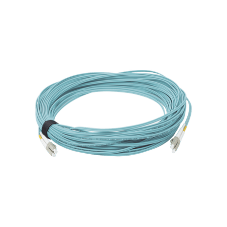 Jumper de Fibra Óptica Multimodo 50/125 XGLO OM3, LC-LC Duplex, OFNR,