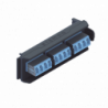 Placa Acopladora LightVerse, 6 Conectores Dúplex LC/UPC Shuttered, Ace