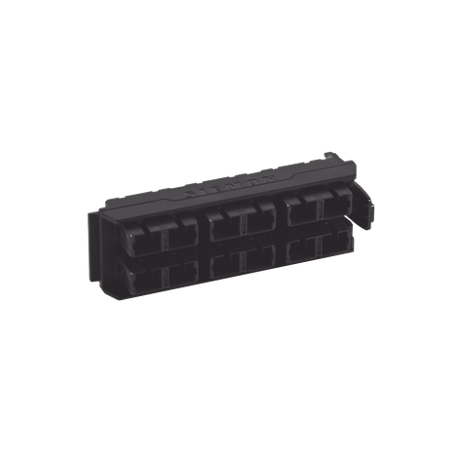 Placa Acopladora LightVerse, 6 Conectores Dúplex SC, Acepta hasta 12 h