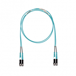 Jumper de Fibra Optica Multimodo 50/125 OM3, SC-SC Duplex, LSZH (Cero