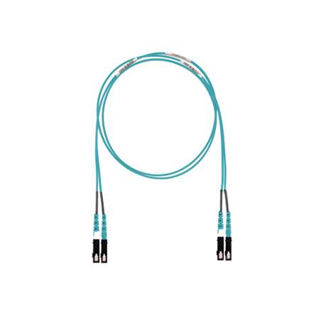 Jumper de Fibra Optica Multimodo 50/125 OM3, SC-SC Duplex, LSZH (Cero