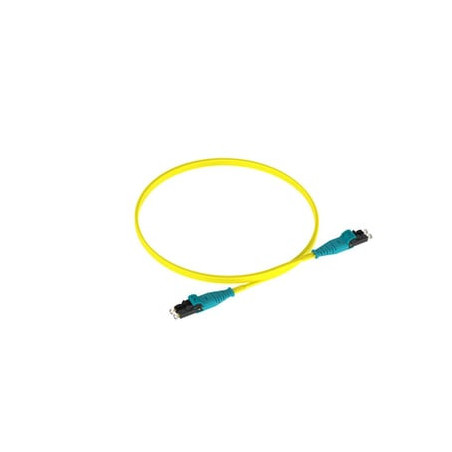 Jumper de Fibra Optica Monomodo 9/125 OS2, LC-LC Duplex Push Pull, OFN