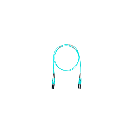 Jumper de Fibra Optica Multimodo 50/125 OM4, LC-LC Duplex, LSZH, Color