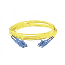 Jumper de Fibra Optica Monomodo 9/125 OS2, LC-LC Duplex, LSZH, Color A