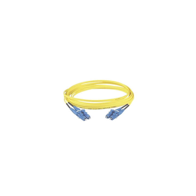 Jumper de Fibra Optica Monomodo 9/125 OS2, LC-LC Duplex, LSZH, Color A
