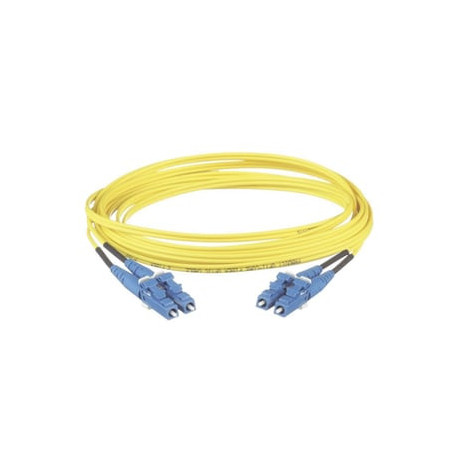 Jumper de Fibra Optica Monomodo 9/125 OS2, LC-LC Duplex, LSZH, Color A