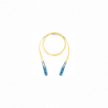 Jumper de Fibra Optica Monomodo 9/125 OS2, LC-LC Duplex, LSZH (Cero Ha