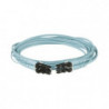 Jumper de Fibra Optica Multimodo 50/125 OM3, LC-LC Duplex, OFNR (Riser